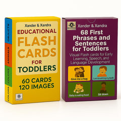 Xander and Xandra 68 first phrases card 5 is ideal for group learning and preschool activities.