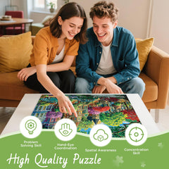 XAPAEG adult puzzle assembly 500-piece ready for relaxed weekends and coffee breaks.