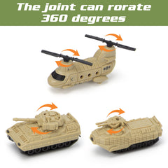XDUOYJOY mini soldier figures spark realistic storytelling.