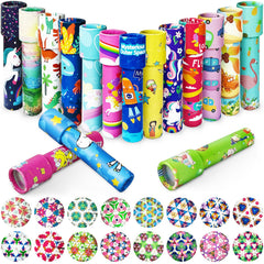 Xeehwb classic kaleidoscope set reveals colorful symmetry for imaginative play.
