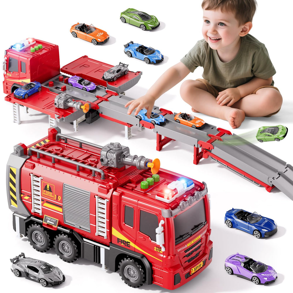Xelabrion fire-truck safe materials ensure child-friendly construction.