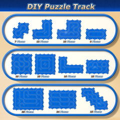 Xelabrion puzzle track car set ideal gift for birthdays