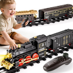 Xelabrion Train Set Christmas tree display invites festive home decor and play