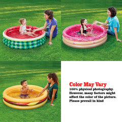XFlated 3-ring inflatable pool quick setup for kids