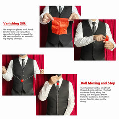 Xfunjoin Color Changing Silk creates visual transitions in lively routines.