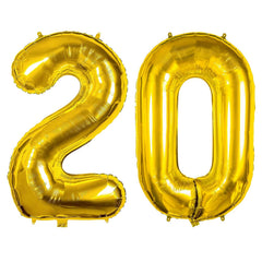 xiangsushijie party decor foil balloon 20 gold adds festive flair for celebrations.