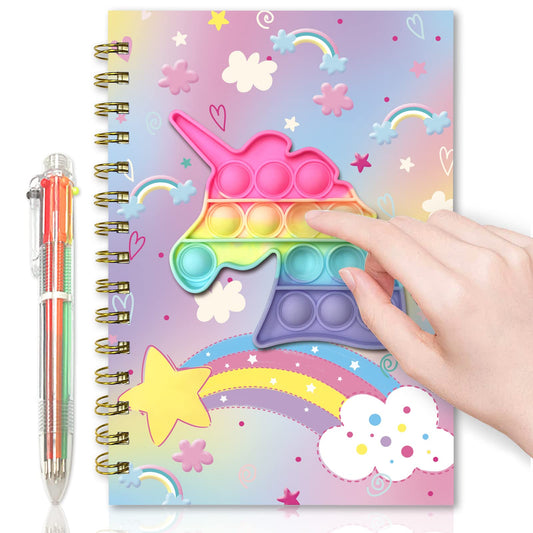 Xiaomianyang Pop Notebook kids cover showcases playful design for creative writing and drawing.