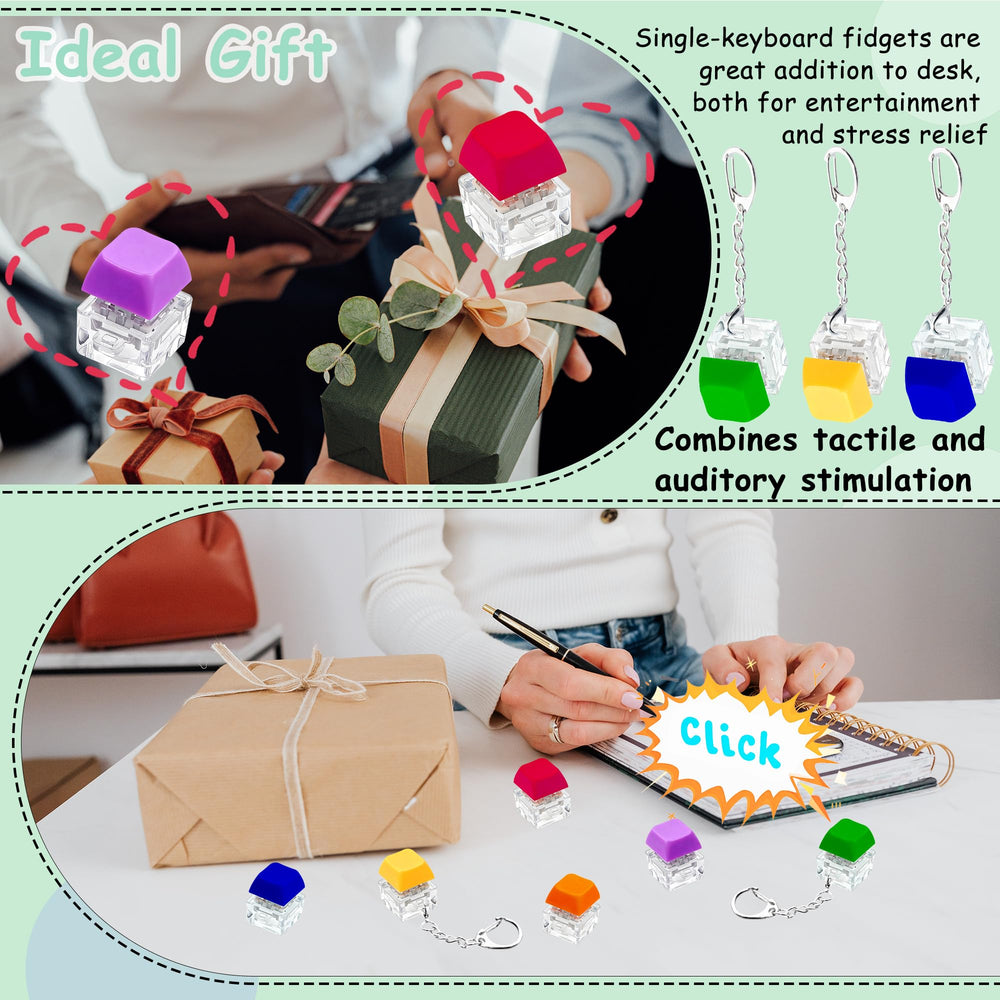 XiawaLangzhuo travel-friendly keyboard fidget toy fits bags and pockets for breaks.