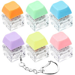 XiawaLangzhuo 6-pack keyboard fidget toy in six colors for sharing