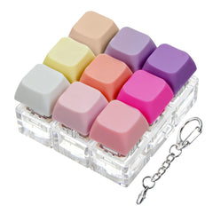 XiawaLangzhuo 9-in-1 fidget toy front view with vibrant colors for tactile focus