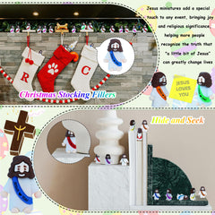 XiawaLangzhuo Jesus loves you figure with vibrant colors