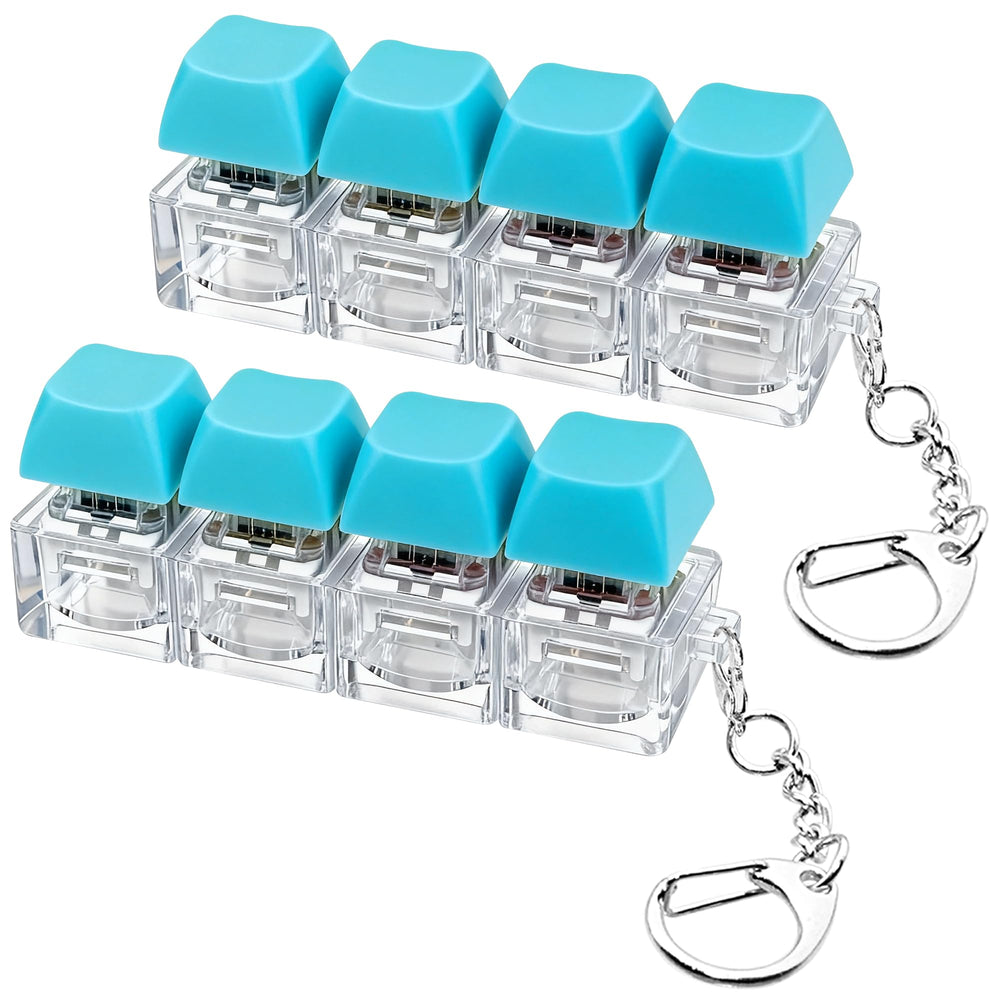 XiawaLangzhuo keyboard fidget toy two-pack front view for desk-friendly stress relief
