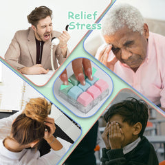 XiawaLangzhuo Keyboard Fidget Toy packaging displays giftable, versatile de-stress gift.