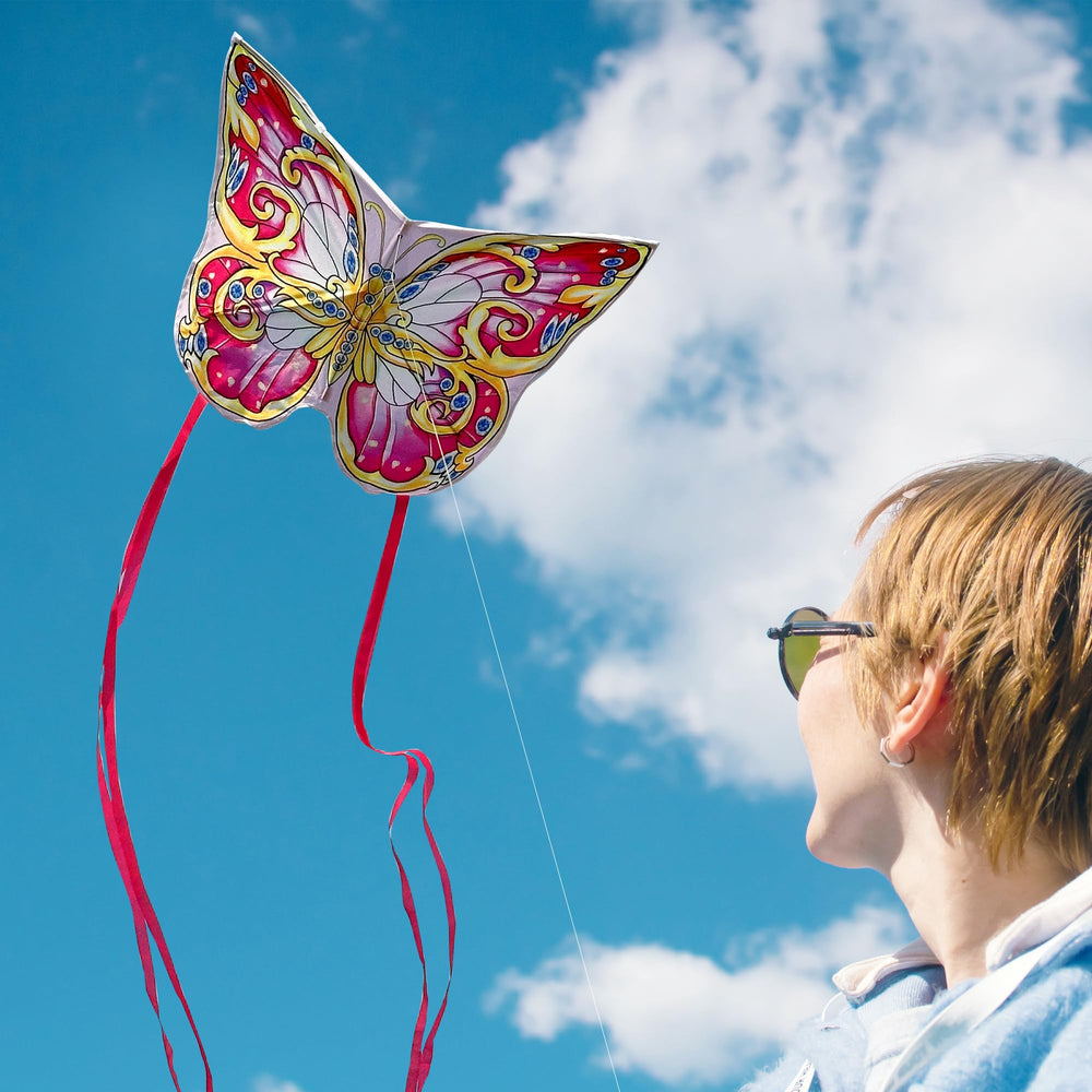Xida Butterfly Kite ideal for parks, beaches, and backyards during family outings