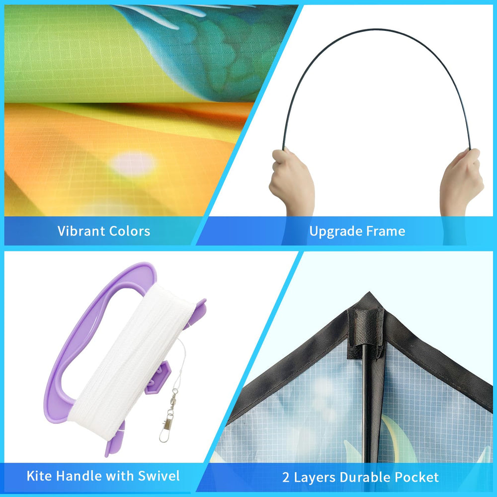 Xida Dragon Kite offers stable flight in varying winds