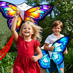 Xida Kite vibrant butterfly kites in flight with stable handling in light winds.