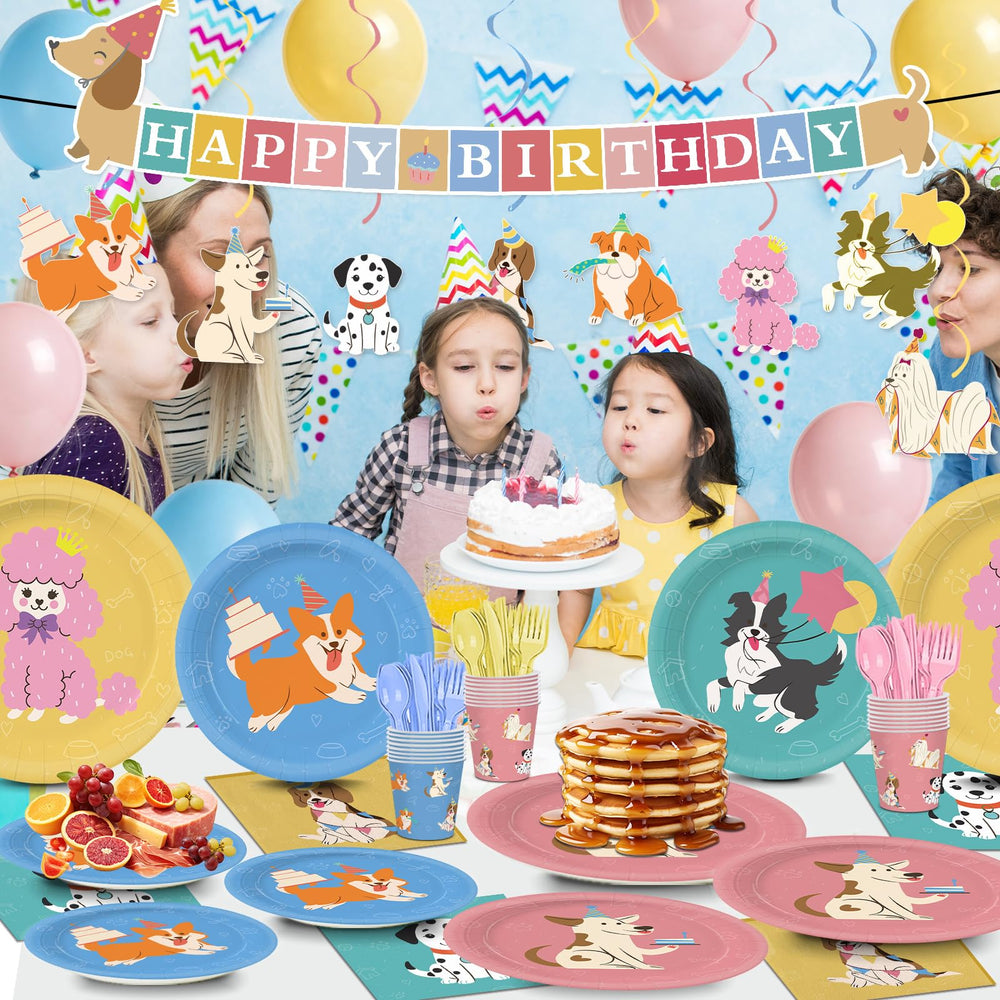 XIENBLOC puppy balloons—colorful accents to elevate dog-themed party