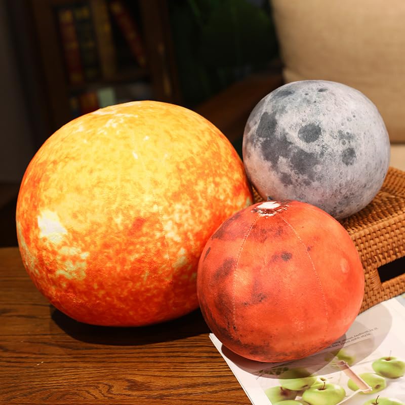 XIGUI Planets plush toy collection, a tactile learning set for space education.