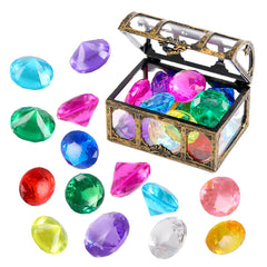 XIJUAN diving gem pool toys: vibrant gems for underwater treasure hunts.