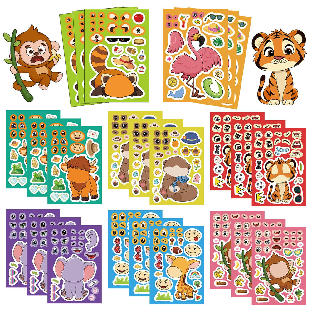 XINCOOL flamingo sticker for water bottles and imaginative play