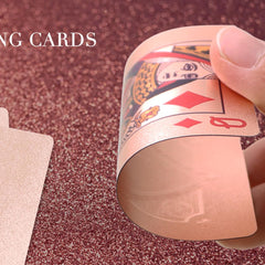 XINGZHE rose gold deck makes a unisex gift for game lovers.