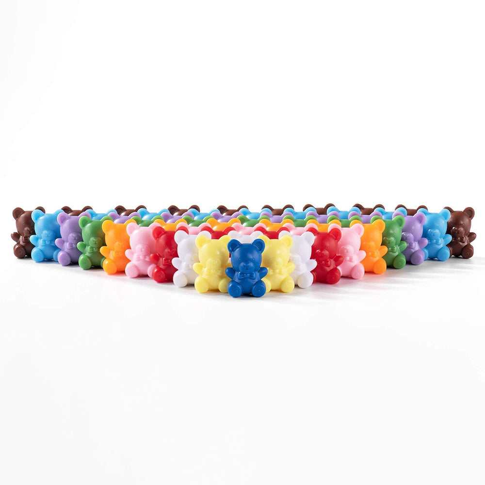 XINHUIDALSQ 1-inch bears provide clear counting visibility for quick number-sense tasks.
