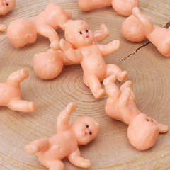 XINHUIDALSQ 1.2-inch king cake baby for ice cube game at baby showers.