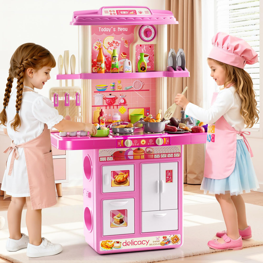 XINNOVEL electronic stovetop with lights and sounds sparks engaging pretend cooking.