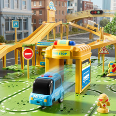 XINNOVEL road-signs and vehicles enhance realistic play experiences