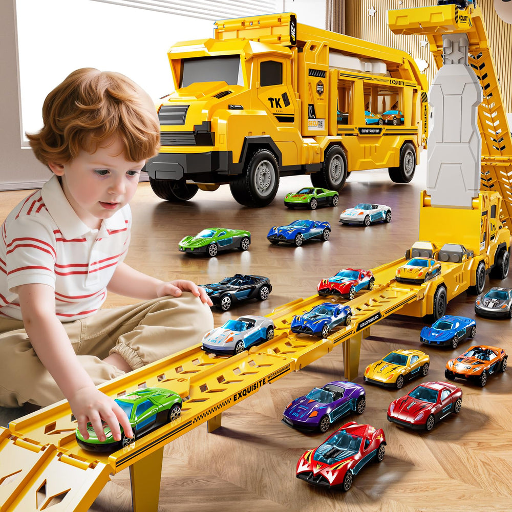 XINNOVEL secure storage tray keeps cars organized.