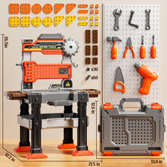 XINNOVEL toddler tool bench assembly supports fine motor practice