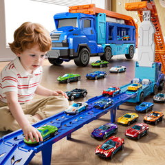 XINNOVEL transport truck doubles as car storage during play.