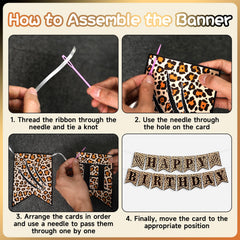 Xinvery banner assembly kit with needles for quick setup