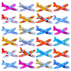 XIPEGPA glider planes 60-pack for colorful party favors and classroom prizes