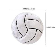 XIZHI volleyball plush pillow is washable for easy cleanup after play