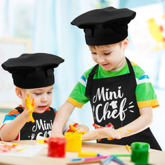 XLSXEXCL Adjustable kid apron strap shown for secure fit during activities.