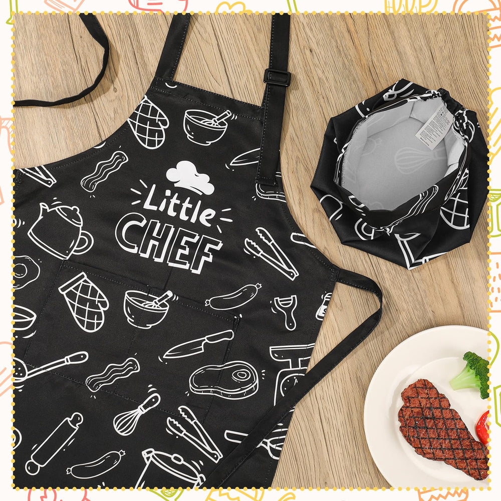 XLSXEXCL apron measurements 44x64 cm for growing kids