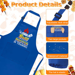 XLSXEXCL adjustable kid hat band for growing cooks.