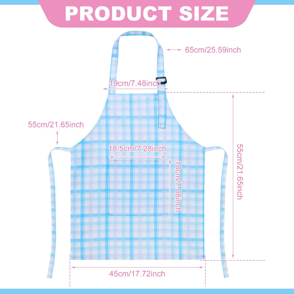 XLSXEXCL adjustable buckle straps toddler apron for a secure, comfortable fit.
