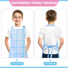 XLSXEXCL kitchen baking use toddler apron protects clothing during cooking sessions.