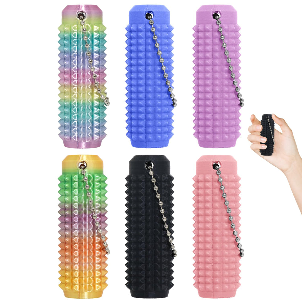 XNJAMG Little Ouchies fidget roller shot for on-the-go stress relief.