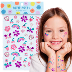xo, Fetti kids face gems with butterflies for playful party glam