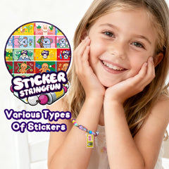 Xouyhzy DIY bracelet making for kids with easy, mess-free design