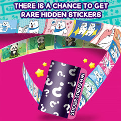 Xouyhzy Girls and boys sticker crafting kit sparks creativity