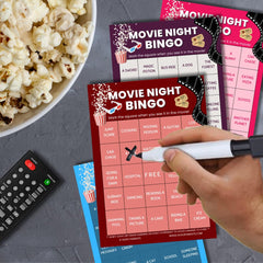 XOXO Parents four-card set with built-in erasers minimizes waste.