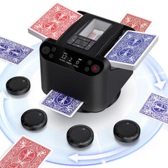 XPAW 2-in-1 shuffler and dealer in action for Poker and UNO.
