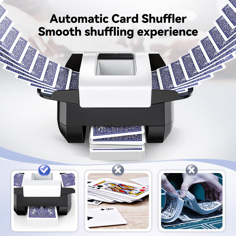 XPAW one-press shuffling button enables effortless setup during rounds.