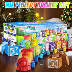 XPQKDC All-in-one learning farm toy blends counting, matching and motor activity