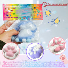 XPQKDC Gift-pack cat paw set ready for teens and cat lovers