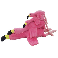 XQEYNT flamingo plush gift packaging ready for gifting.